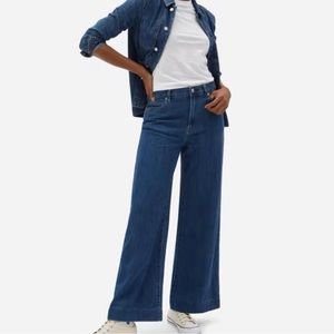 Everlane The Summer Wide Leg Jeans Size 28
